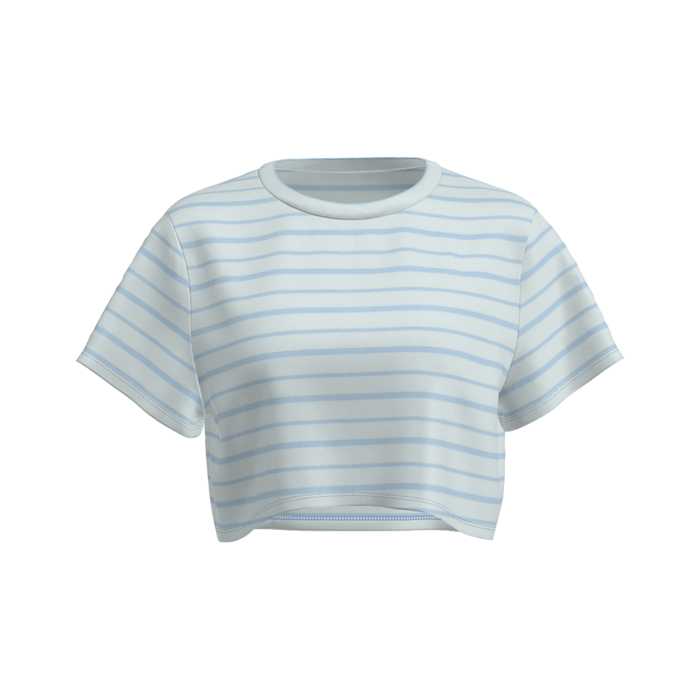 Vår- och sommarmodets charm av bomull och linne blandad singeltröja